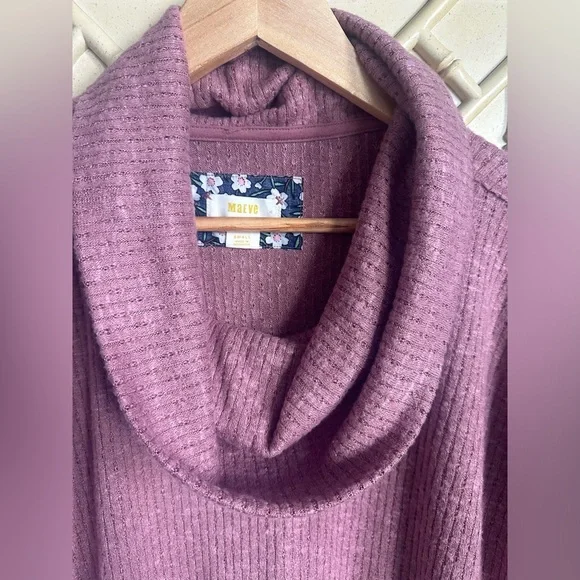 Anthropologie Maeve Addie Ruffled Hacci Cowl Neck Pullover Size small EUC - Picture 6 of 11